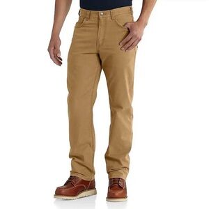 Men’s Carhartt 5-Pocket Pant - Relaxed Fit - Rigged Flex Canvas. (NWT)